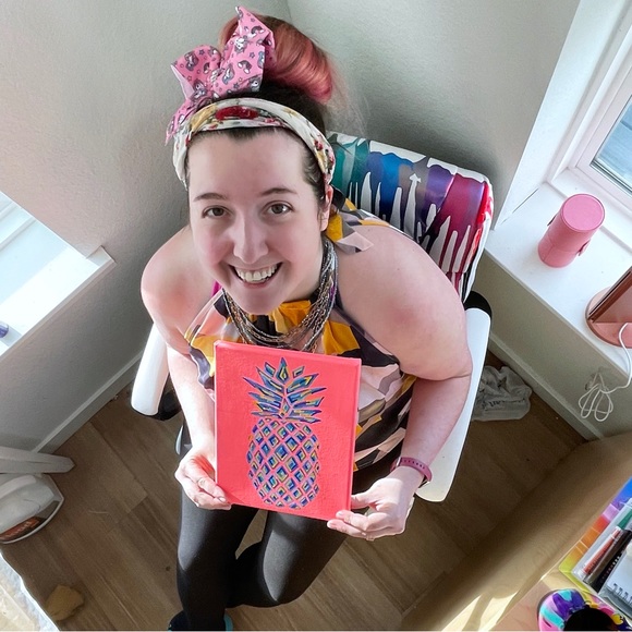 Hi! I’m Monica. I am a full time artist living just north of Denver, Colorado. - Picture 2 of 5